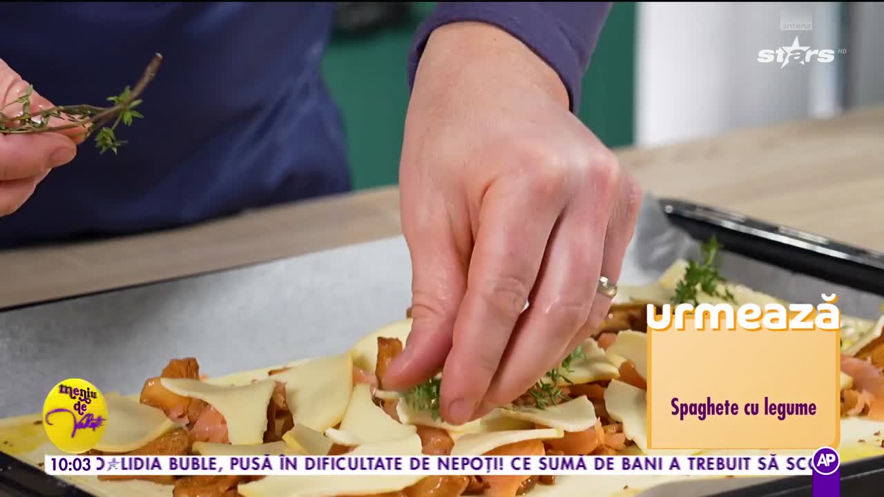 Meniu de vedetă - meniul săptămânii