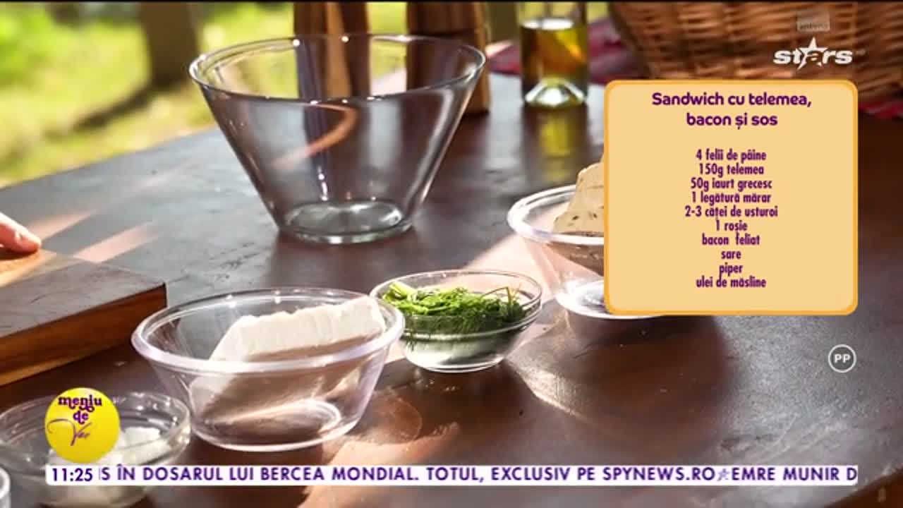 Meniu de vedeta - Aromele săptămânii