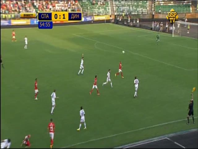 Fotbal: Union Championship: Spartak Moscova-Dinamo Kiev (direct)