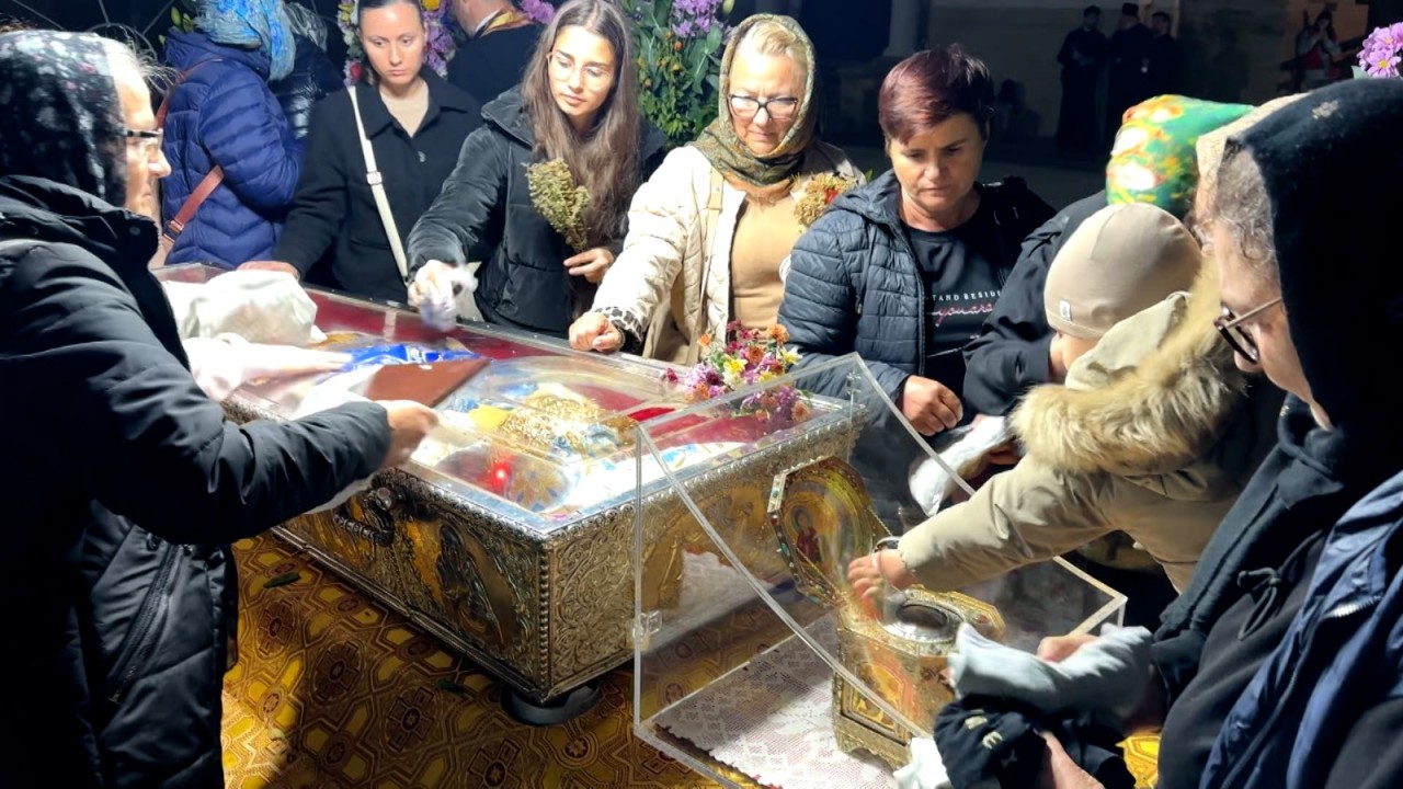 Sf. Parascheva 2024. Momentul special petrecut în cea dea doua seară a