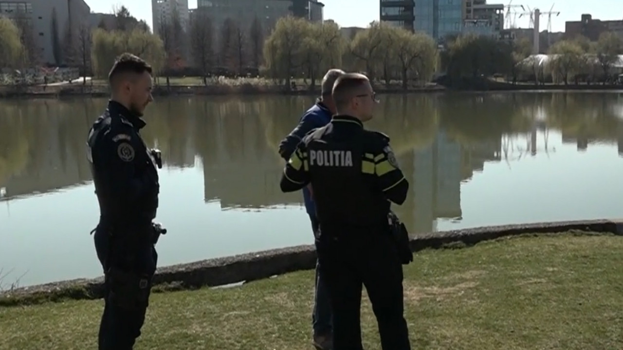 Salvat în ultima clipă. Un clujean s-a aventurat în apele unui lac, dar nu a mai reuşit să ajungă la mal: "A strigat ajutor, dar cine se bagă după el?"