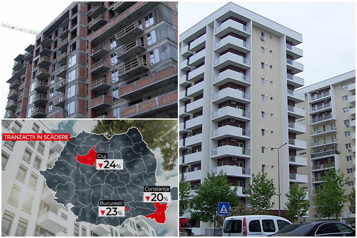 Casele şi apartamentele s-ar putea ieftini, după ce vânzările au scăzut. Iancu Guda: "Cel puţin 10%"