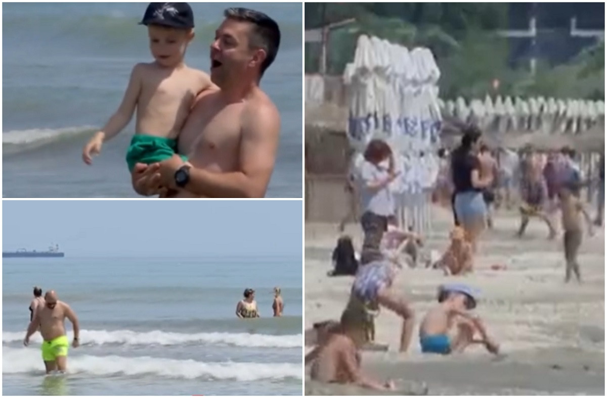 România, între două anotimpuri. Ploi în țară, soare la mare: "Nu ne-am așteptat. Văzusem că o să vină ploaia"