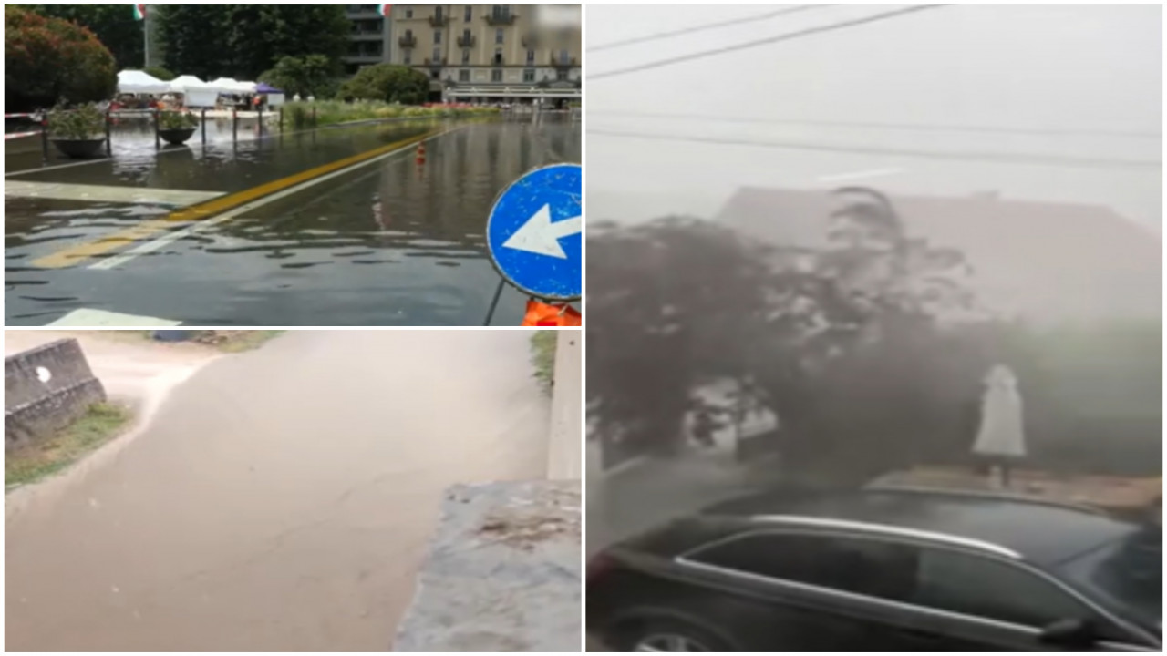 Vremea rea lovește Europa. Străzi din Italia, închise de la inundații. Franța, sub cod portocaliu de furtuni