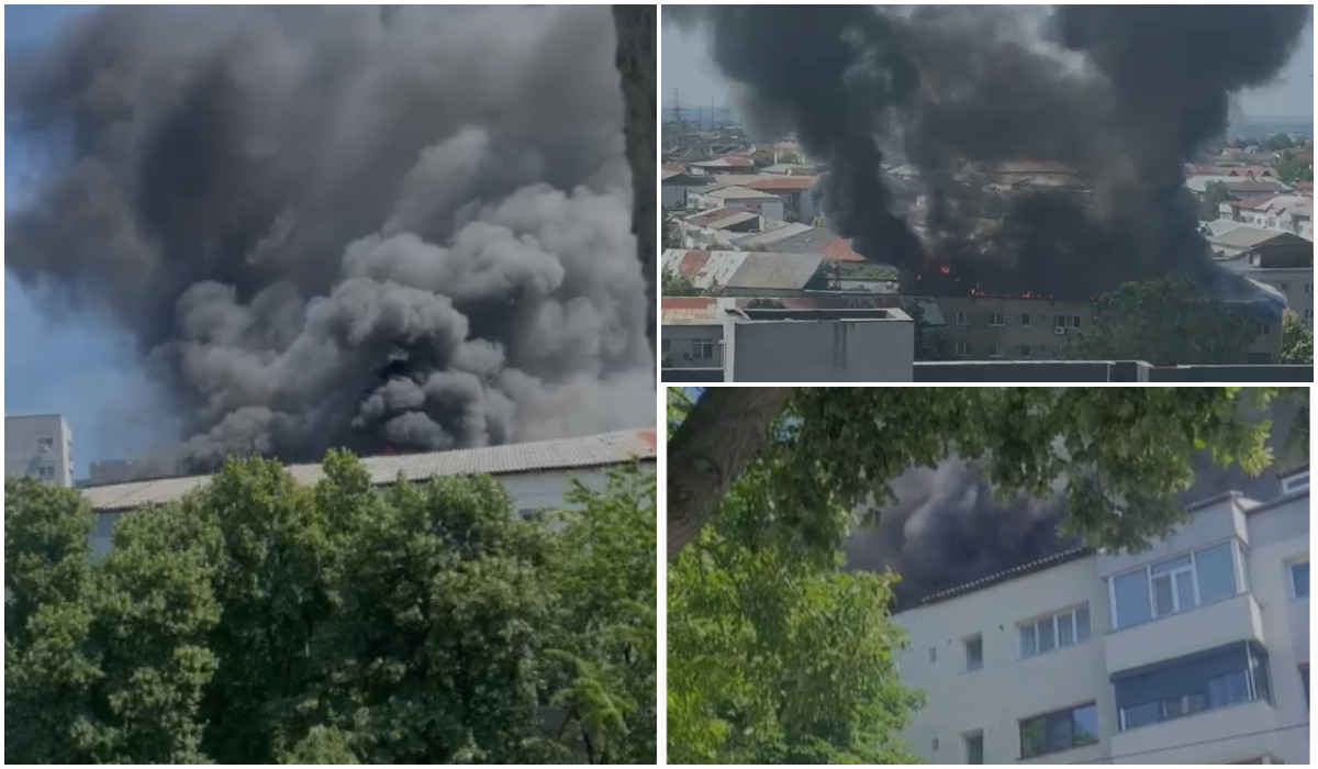 De la ce ar fi pornit incendiul de la blocul din Slatina. Oamenii au privit de afară cum le ard casele