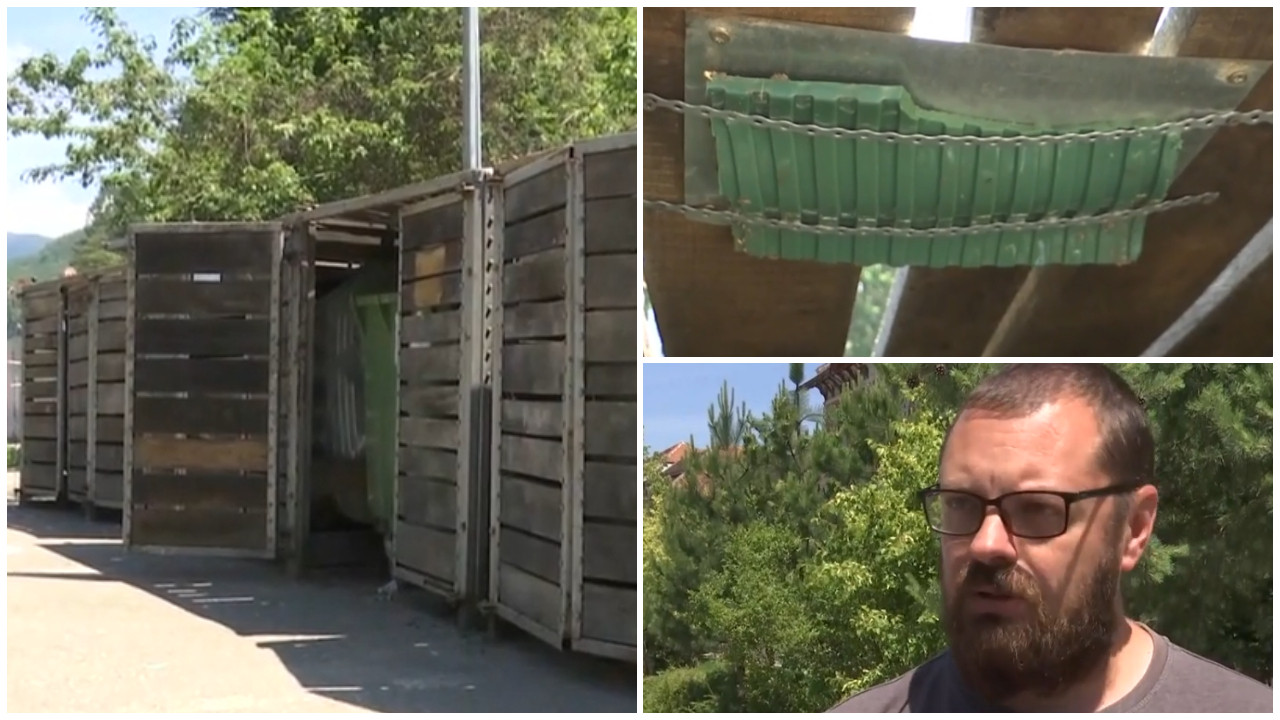 Urşii din Râşnov, alungaţi de lângă pubele cu deodorant. Mirosul ca de odorizant auto îi ţine departe