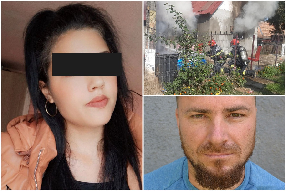Tânăra ucisă şi incendiată de fostul iubit se ascunsese în dulap. Criminalul a intrat peste ea cu toporul