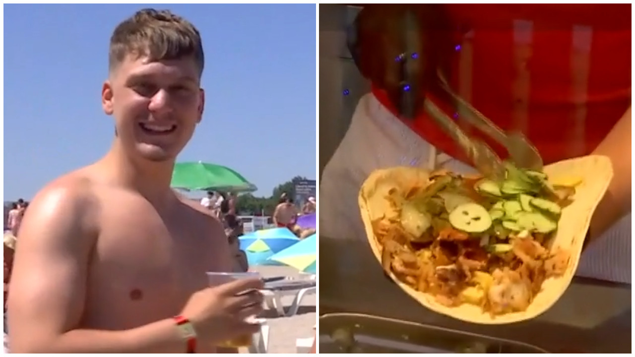 Cât costă berea şi shaorma la Costineşti, în toiul festivalului Beach Please. "Băutura e pe primul loc aici"