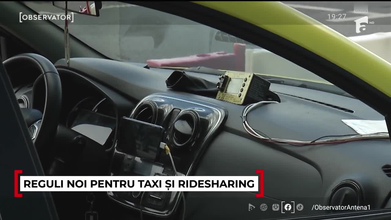 Taximetriştii, supăraţi pe noile schimbări pregătite: "Ăştia cu Uber ne-au nenorocit, stăm degeaba"