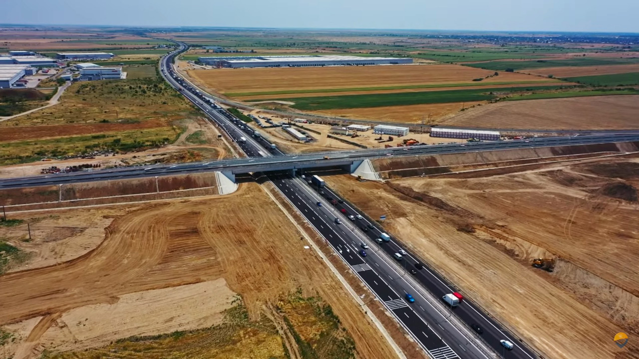 Până pe litoral, doar pe şosea de mare viteză. Azi se dau în circulație ultimii 12 km din DE Craiova-Pitești