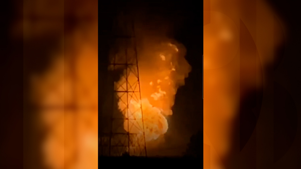 Atac rusesc la graniţă. Explozia a fost atât de puternică încât flăcările s-au văzut din Galaţi