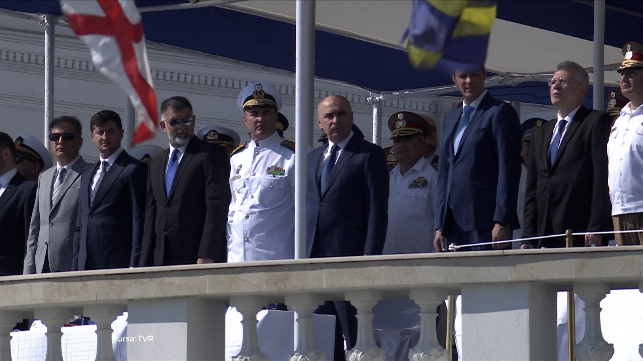 Cele mai importante momente de la Ziua Marinei, festivitate de la care Nicuşor Dan a lipsit
