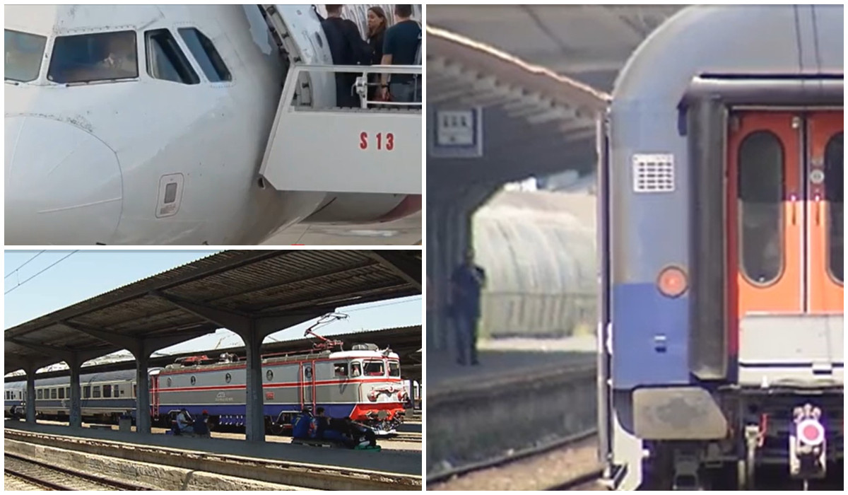 Trenul, mai scump și mai lent decât avionul. Cât durează o călătorie cu trenul de la Bucureşti la Cluj-Napoca