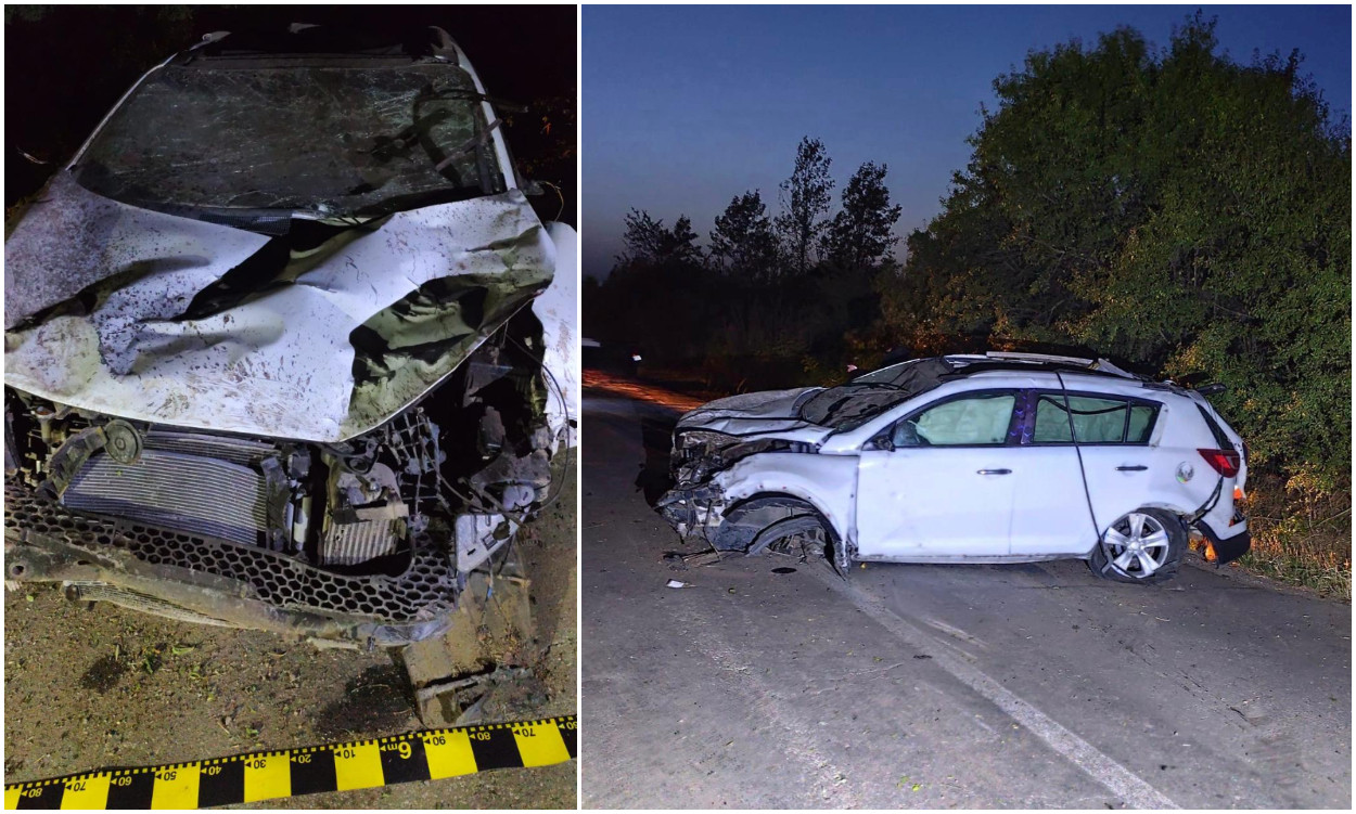 Tânăr fără permis, mort după un accident cumplit în Arad. Băiatul de 22 de ani a fost aruncat din mașină