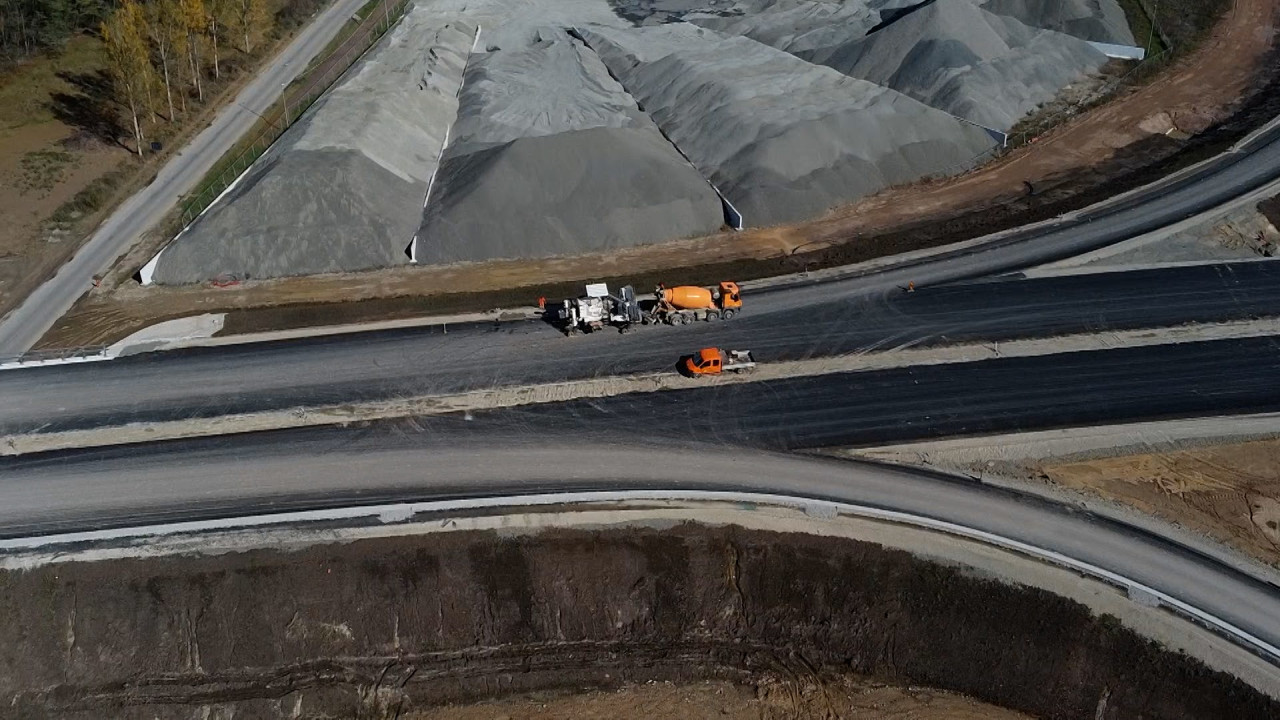 Lucrări suspendate la Autostrada Transilvania, între Cluj și Sălaj
