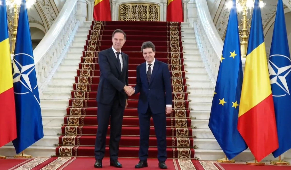 Șeful NATO discută cu Nicușor Dan despre apărare