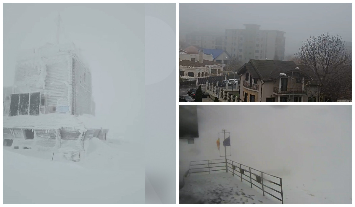 Ploaie și vânt puternic în weekend. Ciclonul Adel schimbă planurile. Cum va fi vremea de 1 Decembrie