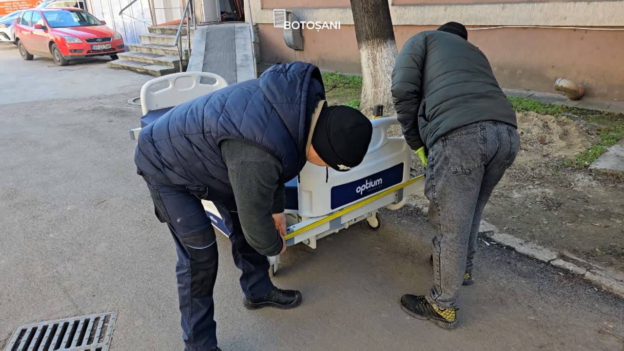Botoșani: Paturi noi la spital, dar fără loc
