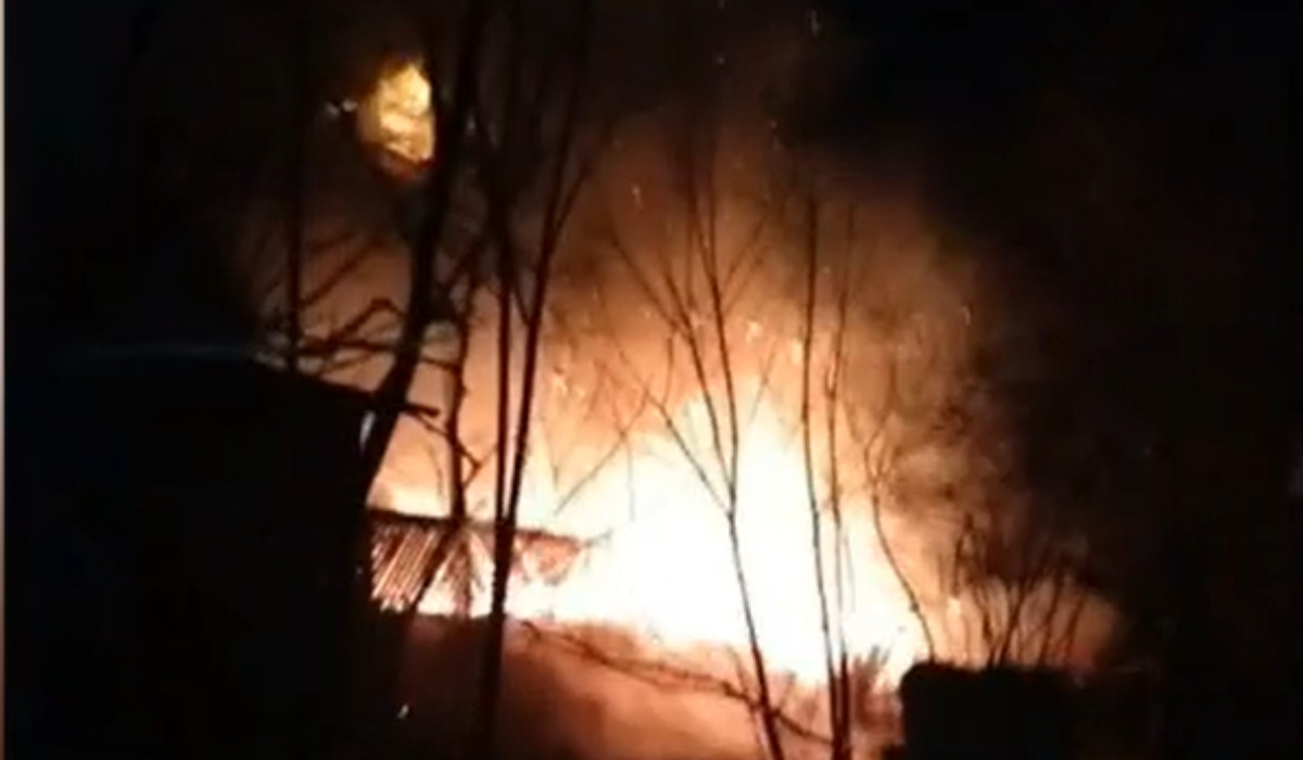 Explozie și incendiu devastator în Galați