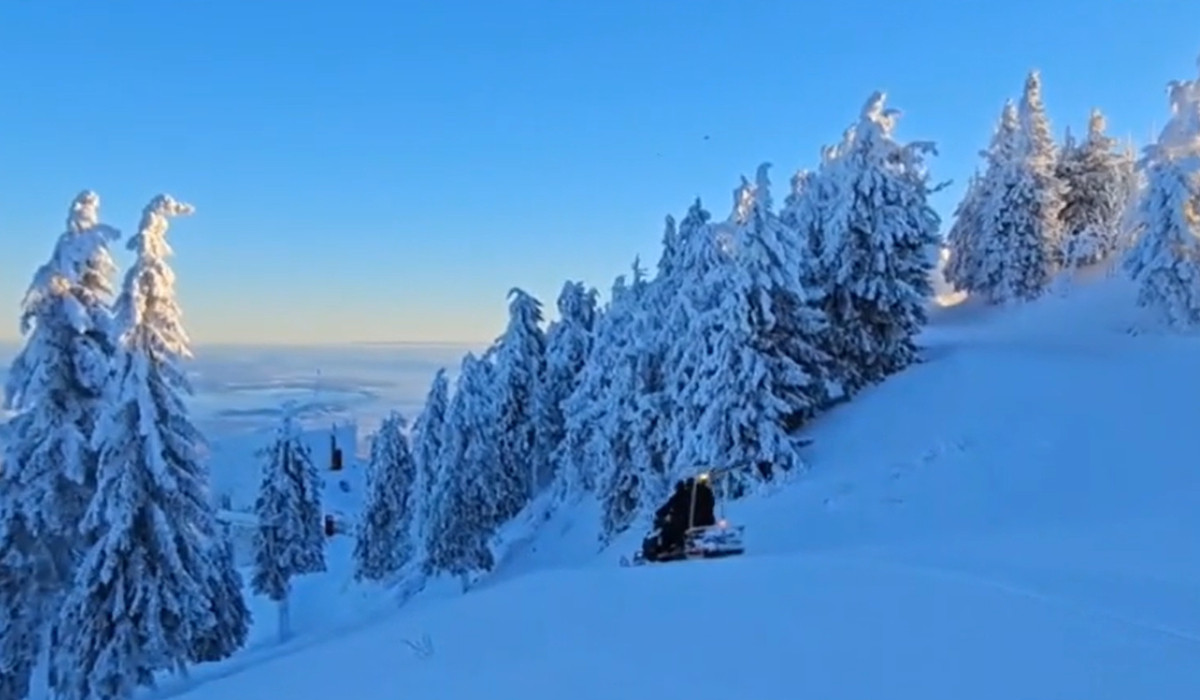 Risc de avalanşe în Bucegi şi Făgăraş