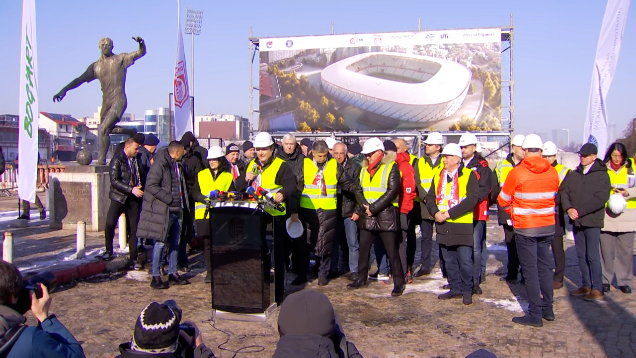 Lucrările la noul stadion Dinamo au început oficial