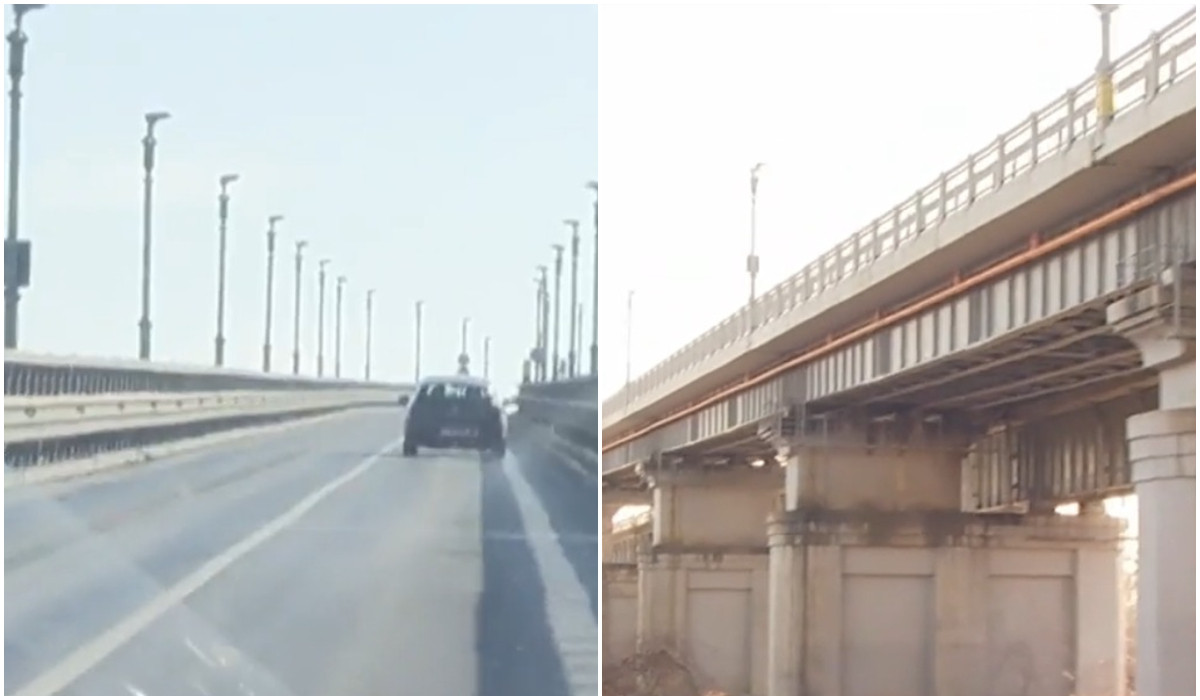 Se închide circulația pe podul Giugiu-Ruse, pe ambele sensuri