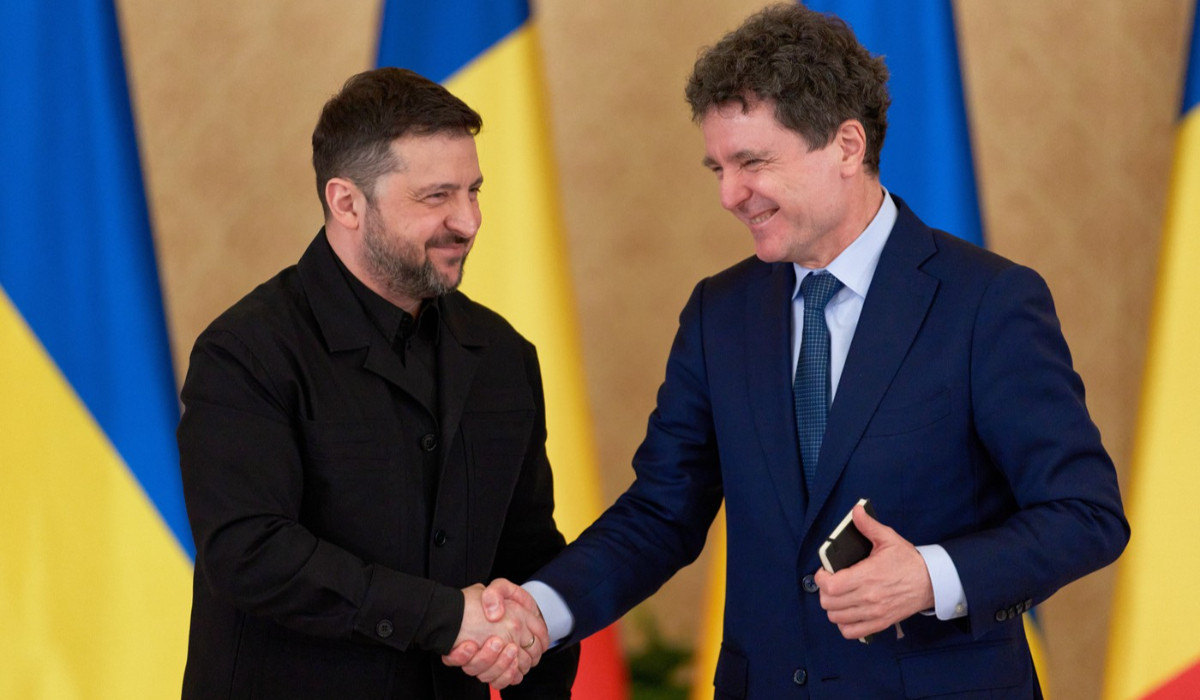 Nicuşor Dan şi Zelenski, declaraţii comune: A existat neîncredere între ţările noastre, care "s-a evaporat"
