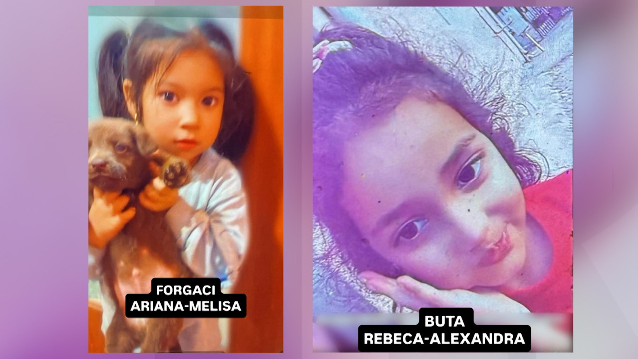 Rebeca și Melisa, fetițele dispărute din Mureș, găsite