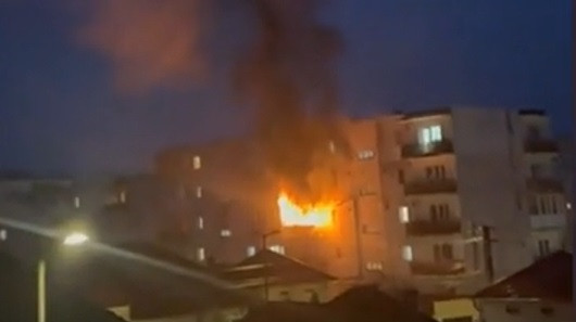 Poza pentru articolul Incendiu la un apartament din Gherla. Focul ar fi pornit de la o ţigară