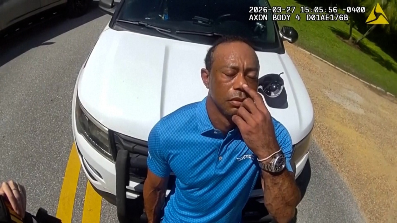 Tiger Woods, arestat după accident în Florida
