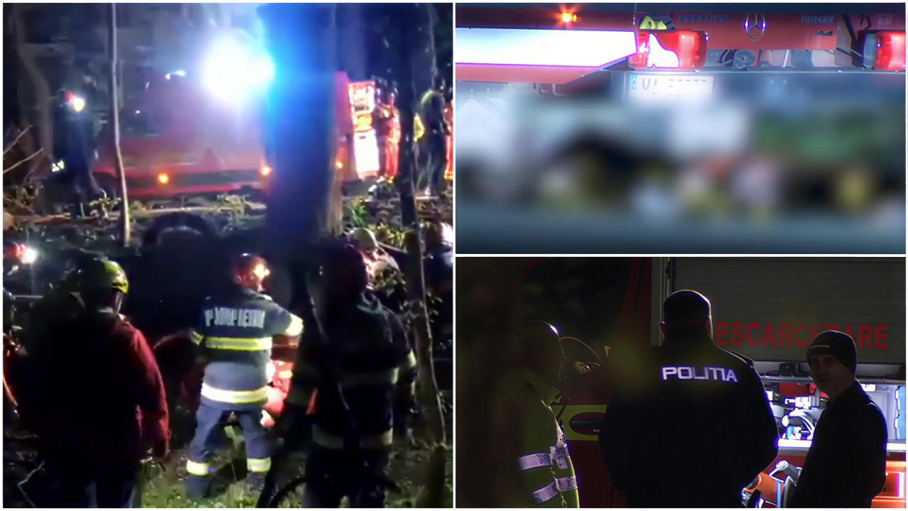 Poza pentru articolul Sfârşit tragic pentru doi tineri, de Paşte. S-au izbit cu maşina în viteză de un copac, în pădurea Snagov