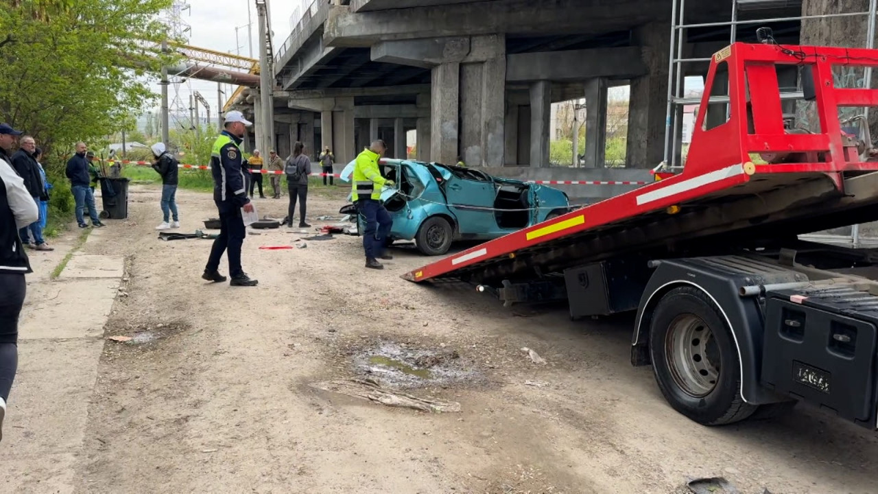 Accident mortal pe Pasarela Bucium din Iași