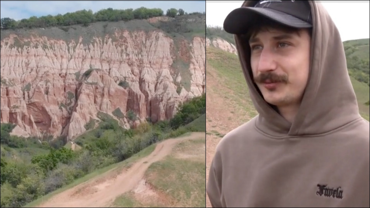 Reacția unui turist polonez, după ce a văzut "Micul Canion al României": "Mi-am dorit cu adevărat"