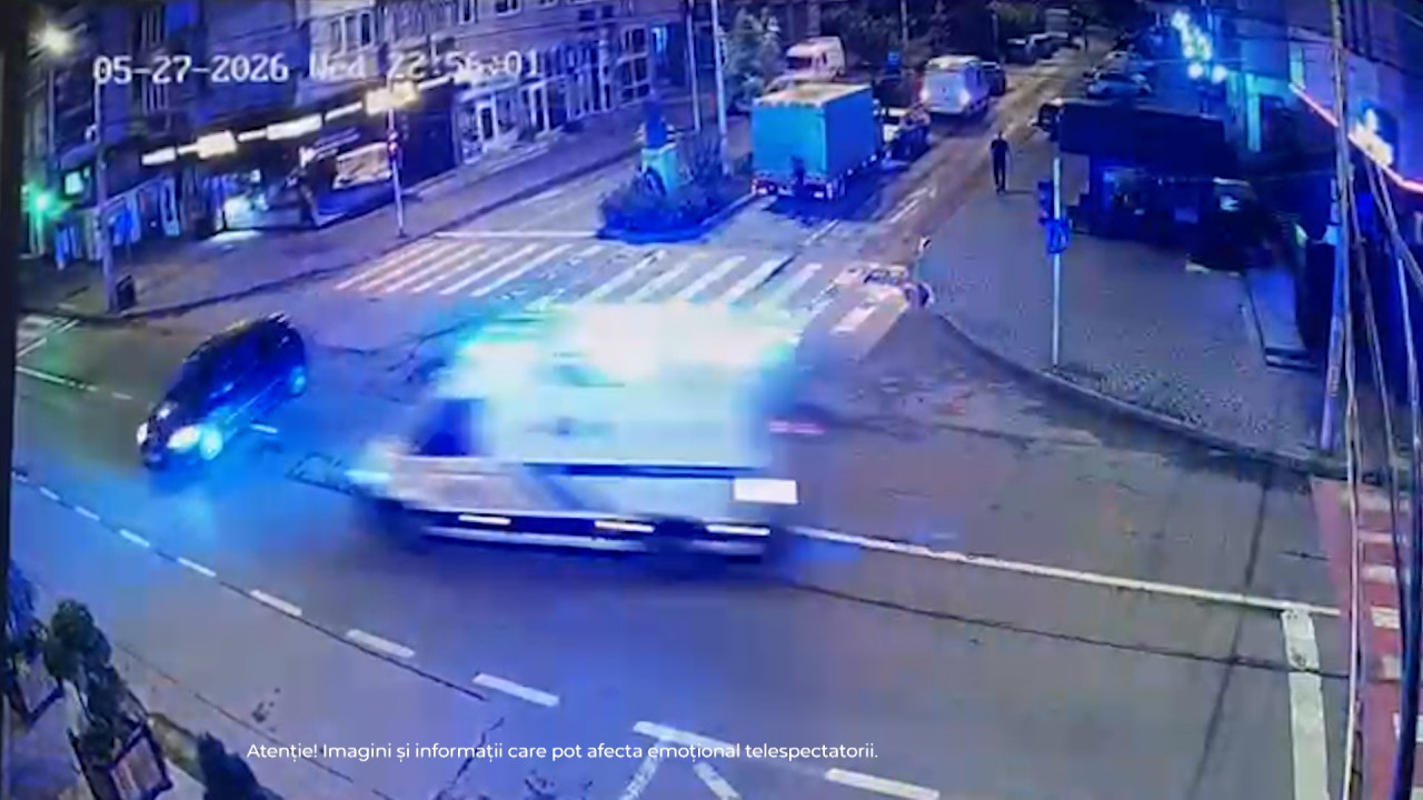 Accident ambulanță Câmpulung Moldovenesc