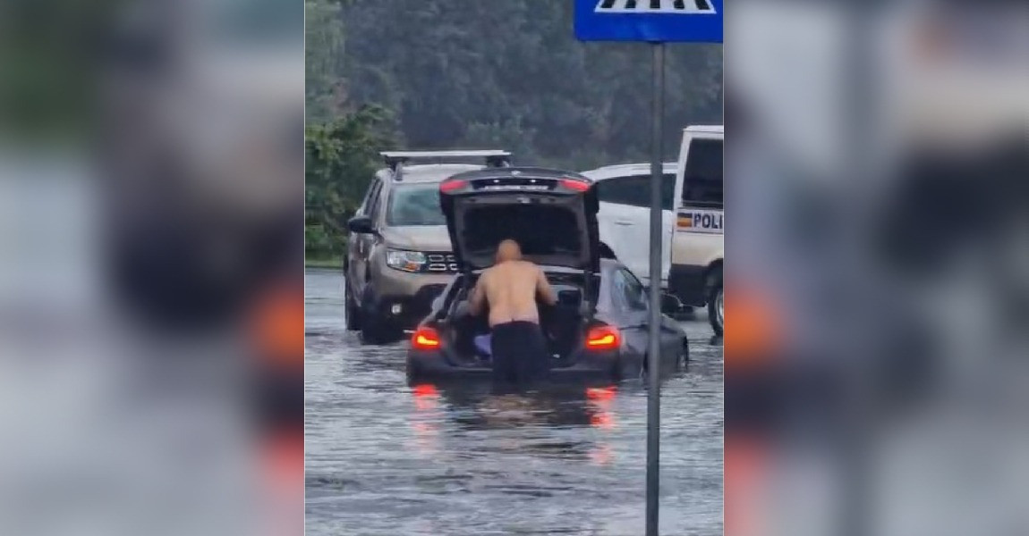 Codul portocaliu a făcut prăpăd în Ilfov. Străzi inundate în Voluntari şi Pantelimon