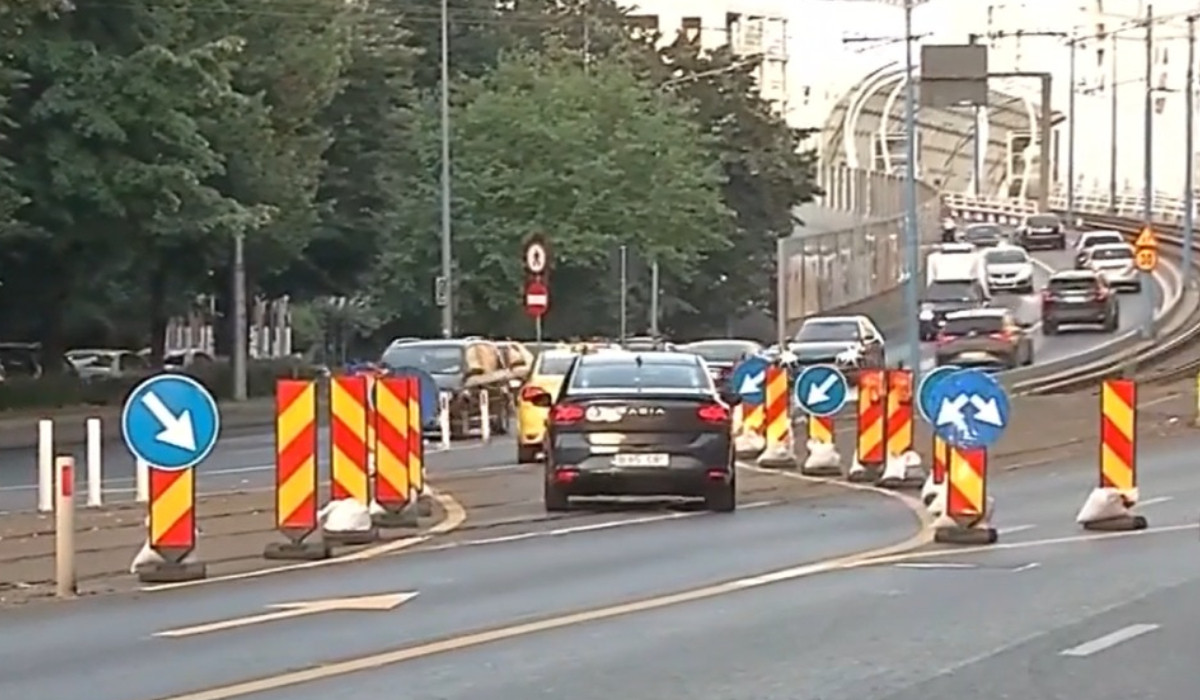 Restricții de circulație pe Pasajul Basarab timp de o lună