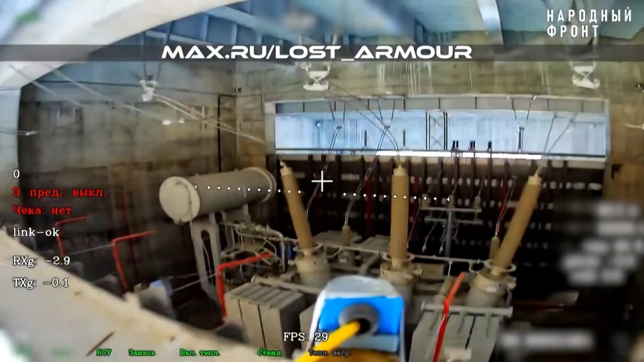 Rusia atacă infrastructura electrică ucraineană cu drone FPV prin fibră optică