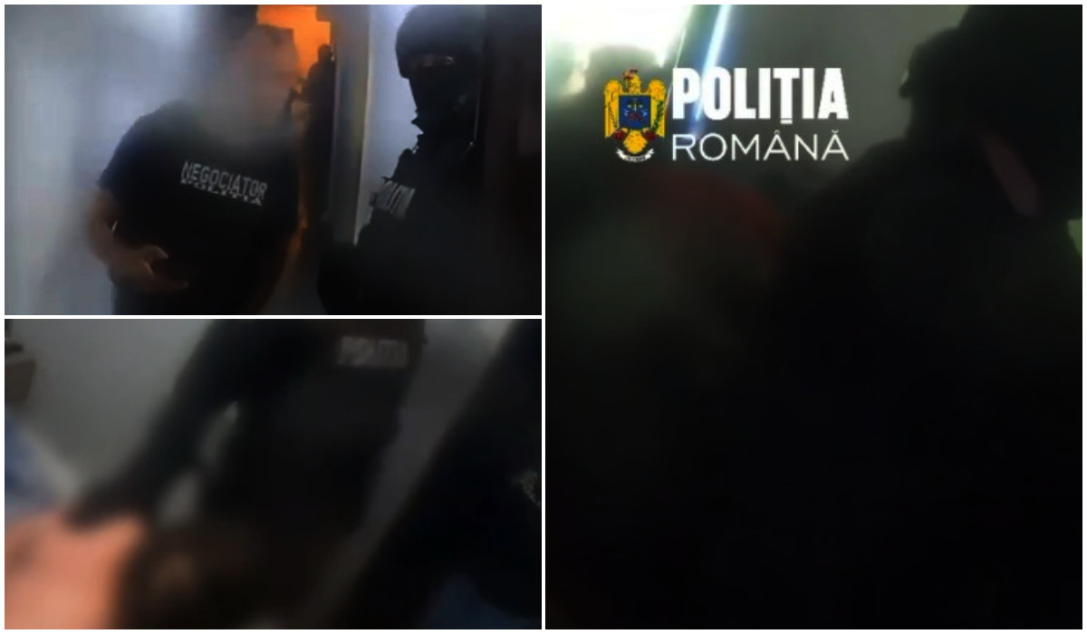 Intervenție SAS în București: Bărbat baricadat, salvat