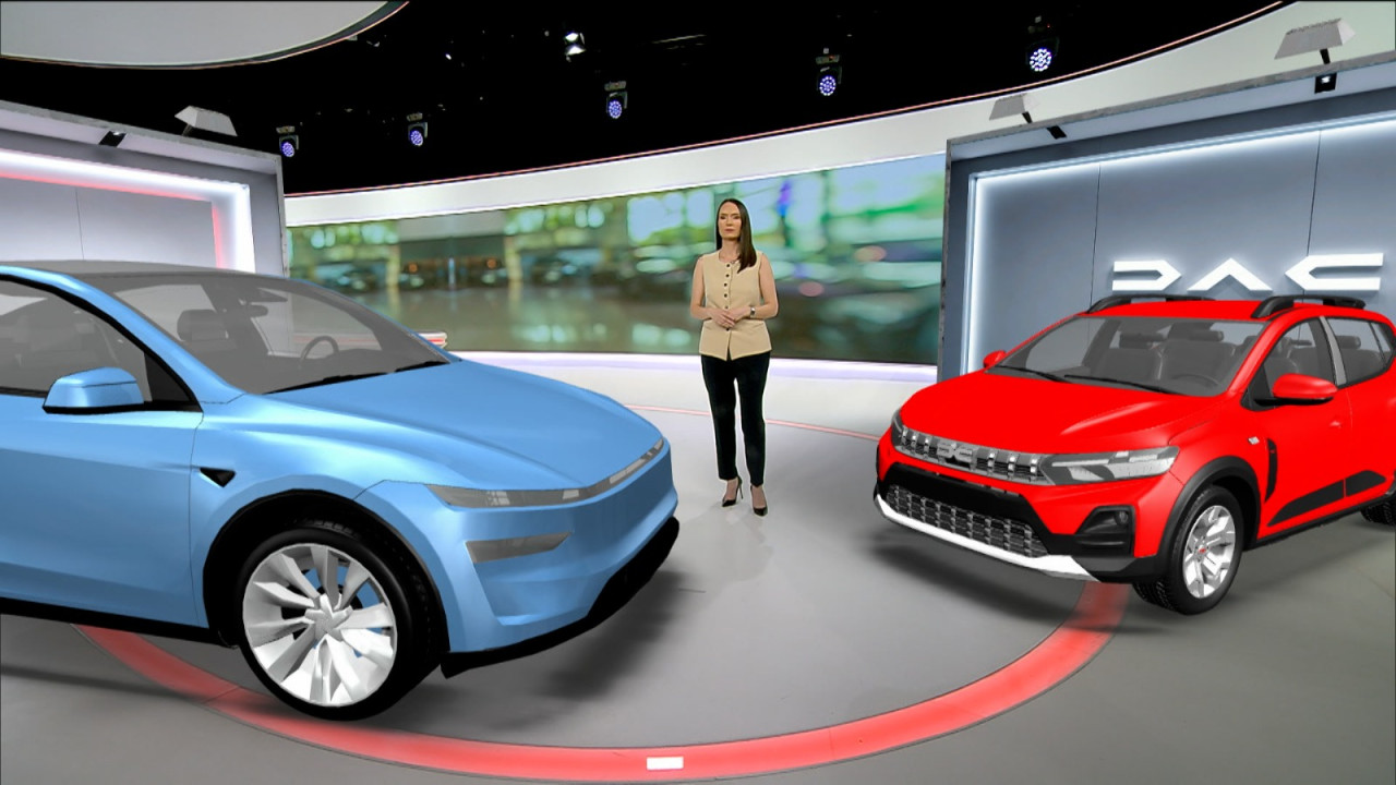 Dacia Sandero nu mai este cea mai bine vândută mașină din Europa. Tesla Model Y, pe primul loc