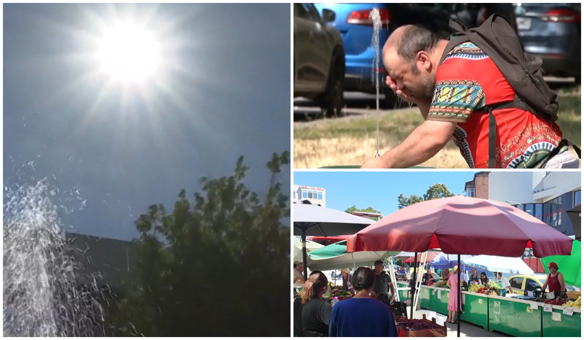 Temperaturile extreme continuă în țară. Cum ne protejăm de insolație și care sunt simptomele