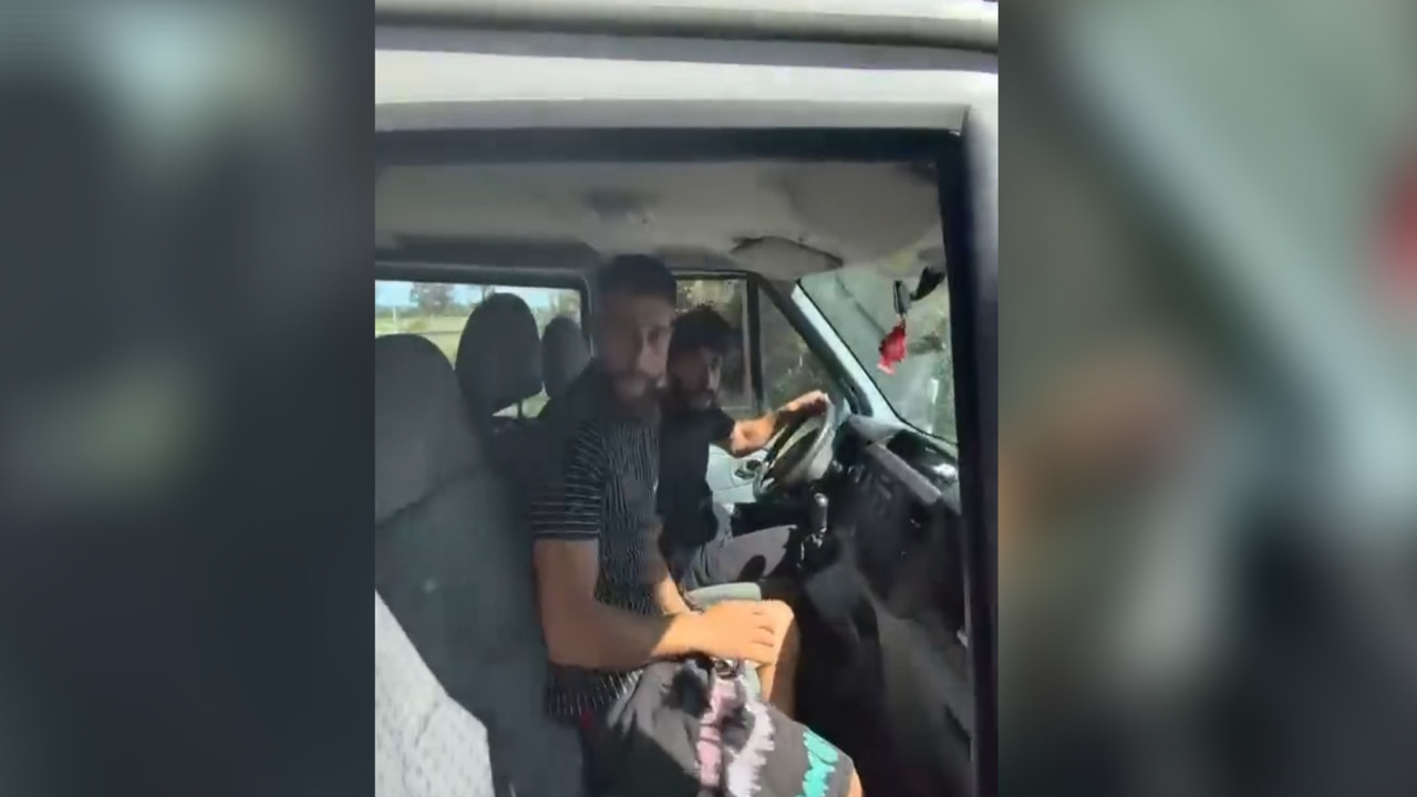 Lecție de bun-simț primită în Germania: trei maramureșeni, puși să-și strângă gunoiul după ce au fost filmați