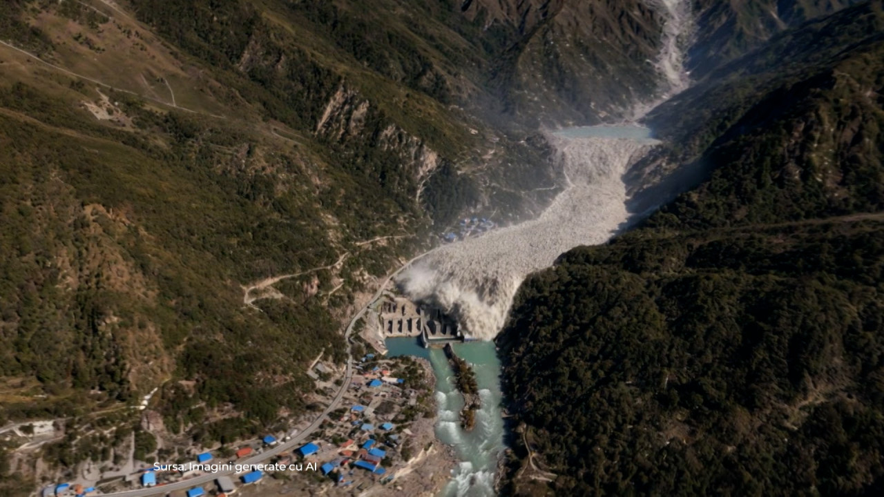 ANIMAŢIE. Tragedia din Nepal, provocată de un gheţar desprins. 360 de morţi şi 1.400 de dispăruţi