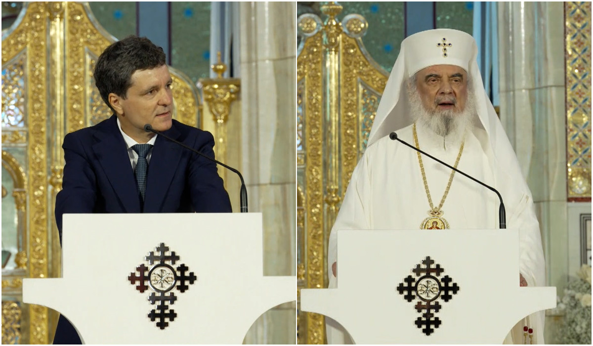 Nicuşor Dan şi Patriarhul Daniel, "pilde" pentru tineri din 40 de ţări ortodoxe, veniţi la Bucureşti