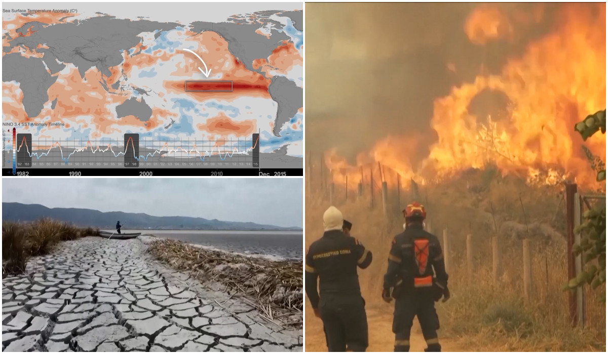 El Nino a atins nivelul "Godzilla" Fenomene extreme în România în următoarele luni