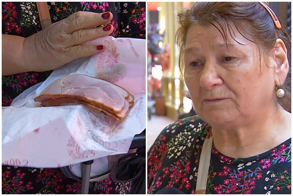 Reacția unei femei care și-a permis doar trei felii de șuncă de la magazin: "Mă duc doar să mă uit"