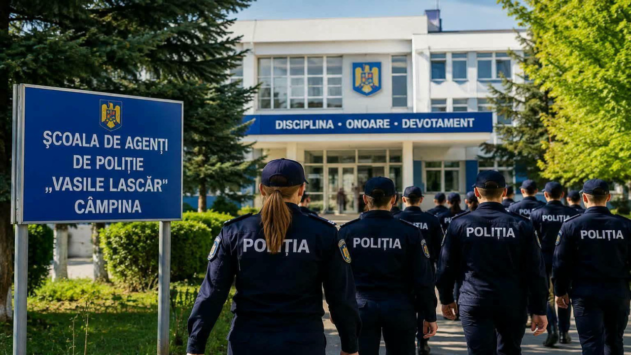 Scandal la Școala de Poliție din Câmpina. O elevă acuză un profesor de avansuri și atingeri nepotrivite
