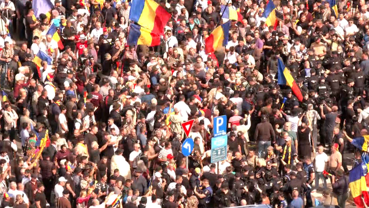 Imaginile postate pe rețele, probe-cheie după protestul ciobanilor. Patru persoane, deja în arest la domiciliu
