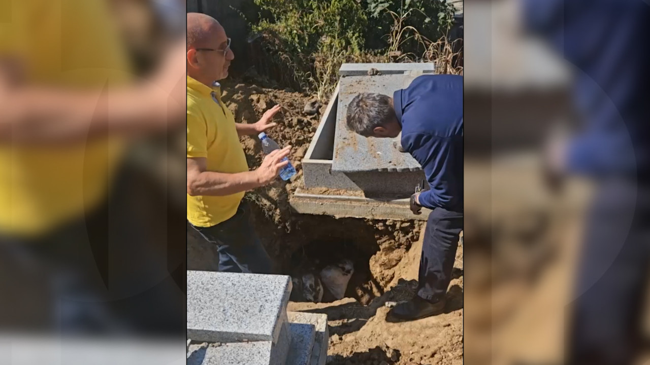 Rămășițele a 20 de persoane, găsite într-o criptă falsă dintr-un cimitir. Dosar penal pentru profanare