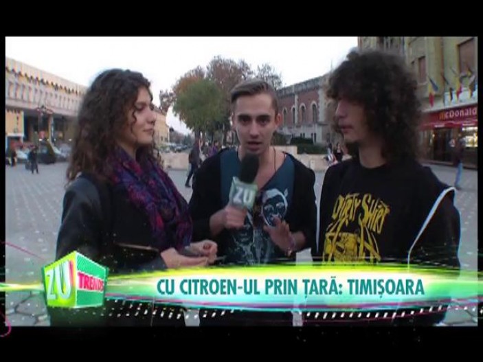 Coțofană plimbă Cactusul prin Timișoara