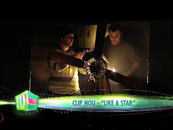 Fly Project a filmat pentru videoclipul piesei "Like A Star"